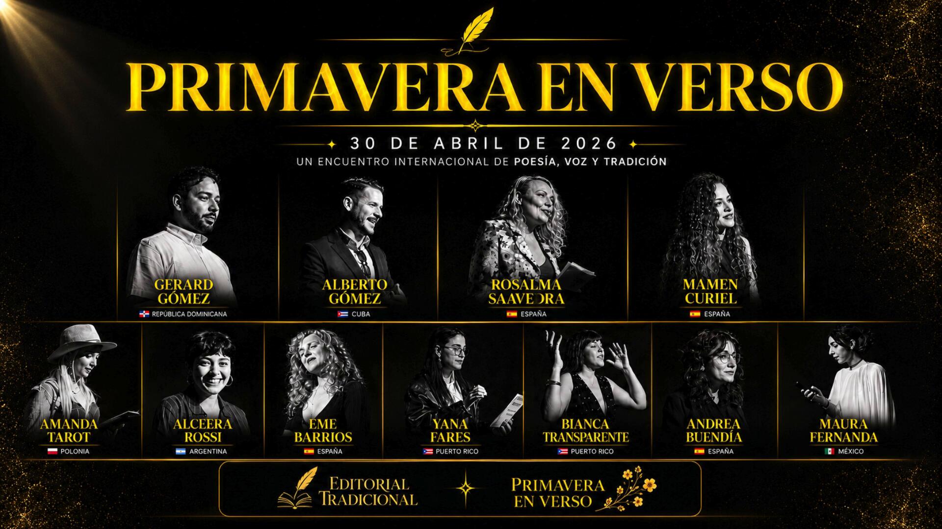 RECITAL POÉTICO - PRIMAVERA EN VERSO 2026