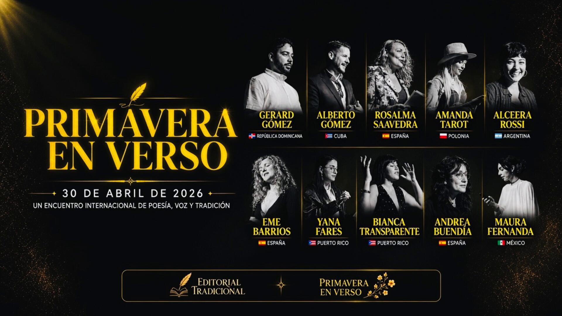 RECITAL POÉTICO - PRIMAVERA EN VERSO 2026